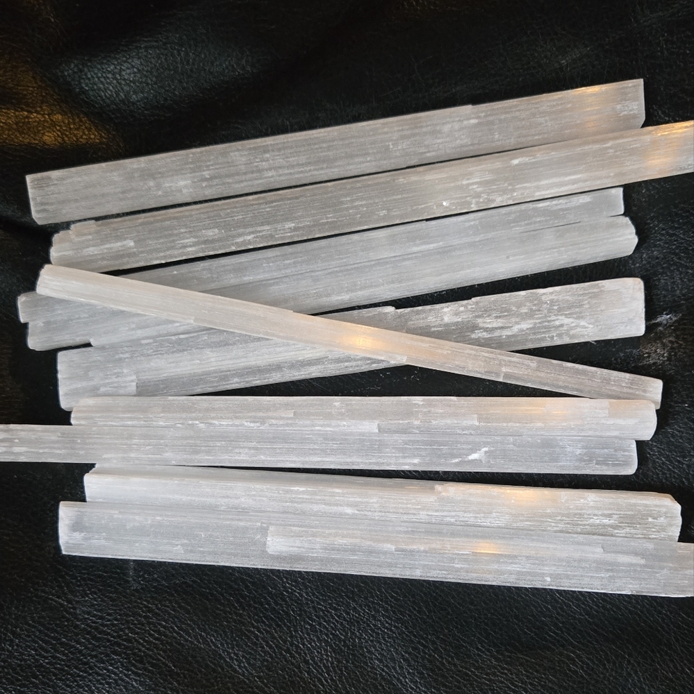 Selenite long sticks natural gemstone crystals - Picture 6 of 7